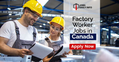 Factory Worker Jobs Canada – Multiple Vacancies