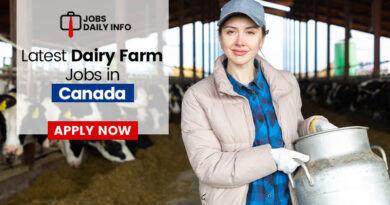 Latest Dairy Farm Jobs in Canada
