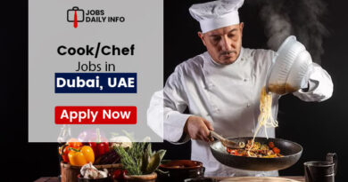 Cook/Chef Jobs in Dubai, UAE – New Vacancies