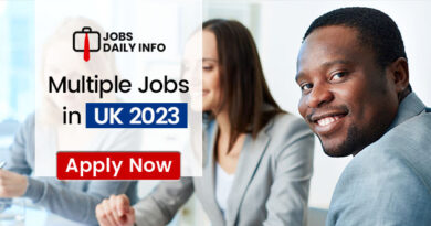 Multiple Jobs in UK – Latest Announcements 2023